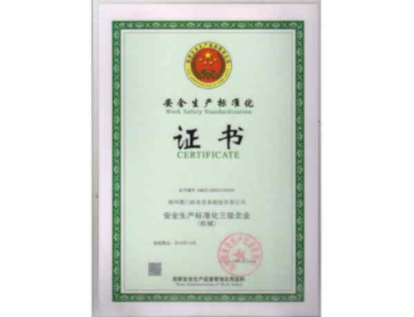 安全生產(chǎn)標(biāo)準(zhǔn)化三級企業(yè)證書.JPG